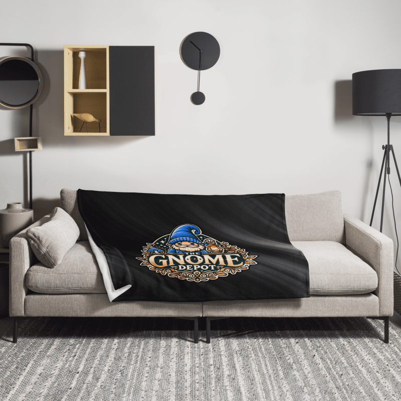 The Gnome Depot Throw Blanket product image (1)