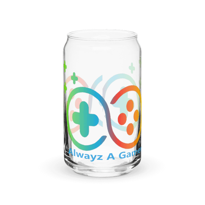 Alwayz A Gamer Glass Mug with lid product image (1)