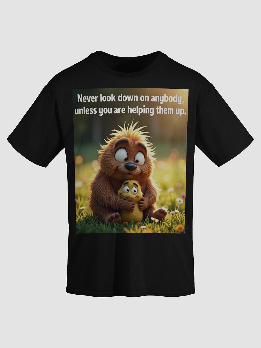 Uplift & Hug – Cute Quote & Cartoon Animal Duo product image (3)