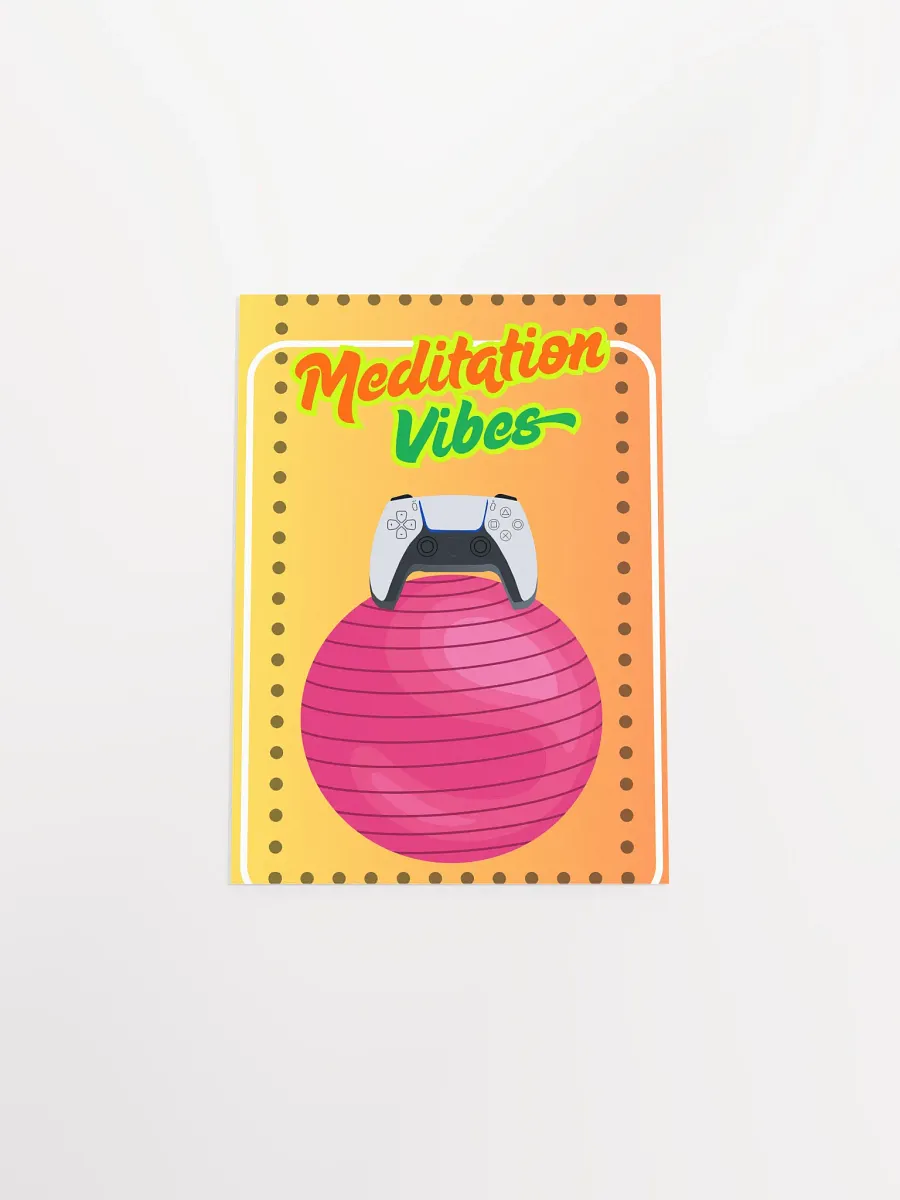 Zen Gamer Matte Poster product image (4)
