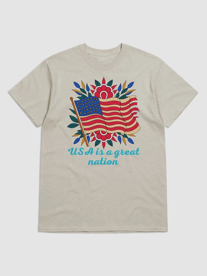 Patriotic Floral Wave T-Shirt product image (15)