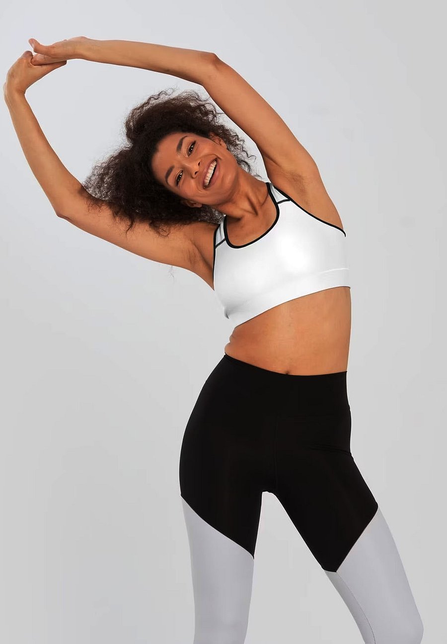 Polka Dot Illusion Vintage Retro Sports Bra product image (8)