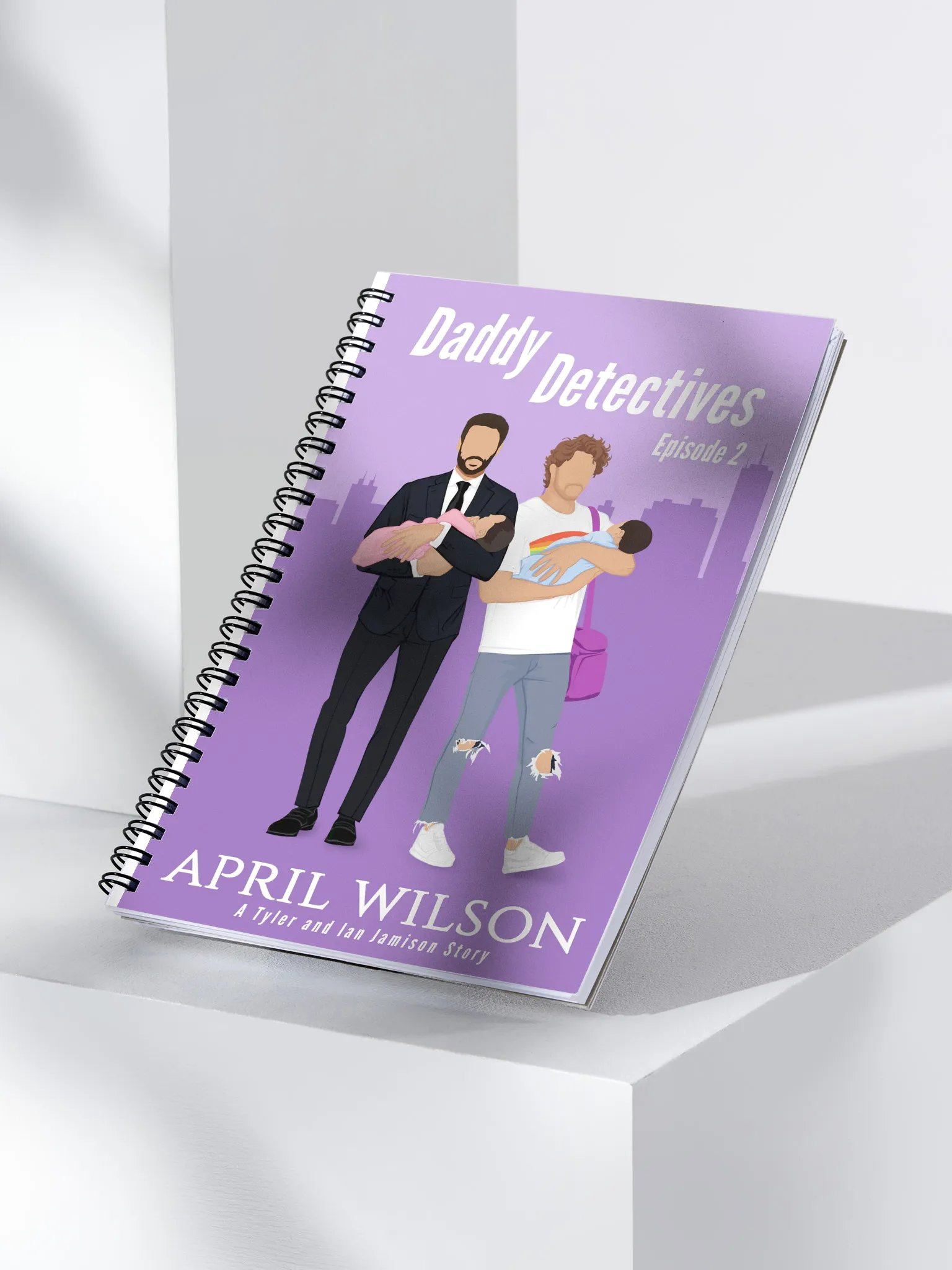 Spiral bound notebook - Daddy Detectives Episode 2 product image (3)