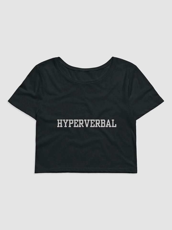 HYPERVERBAL cropped tee product image (2)