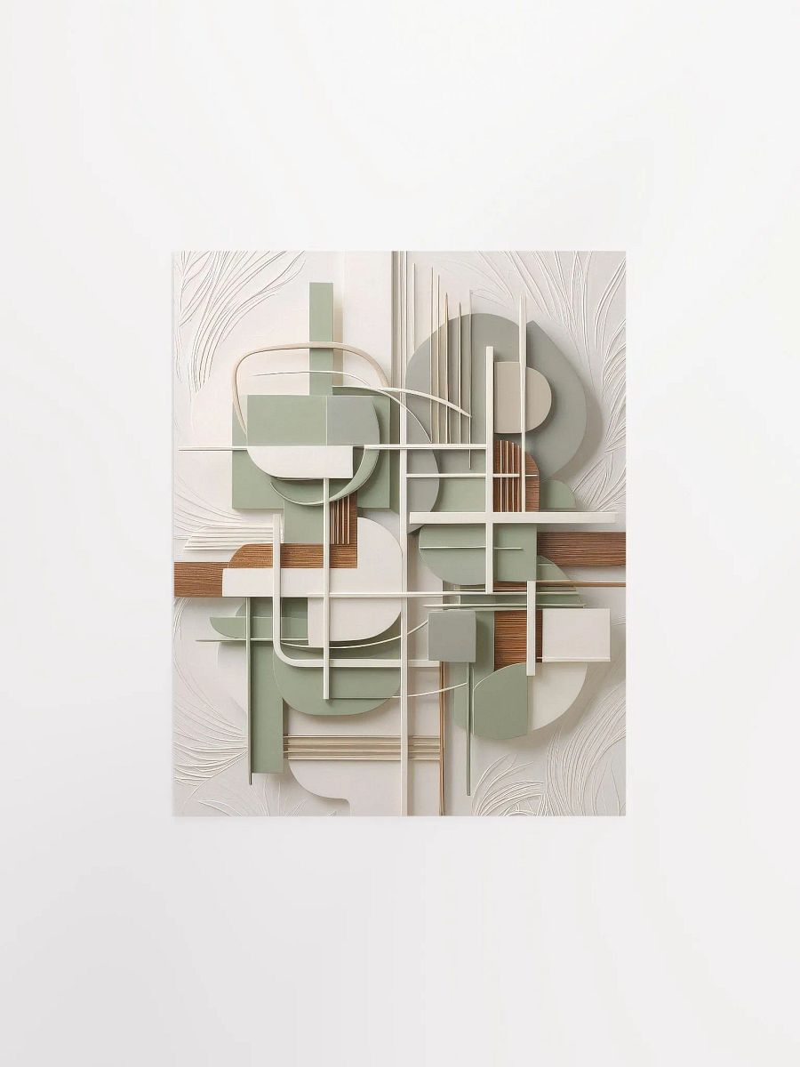 Modern Minimalist Art v3 - Poster - Small and Standard Sizes - 8x10-11x14-12x16-16x20 Inches product image (3)