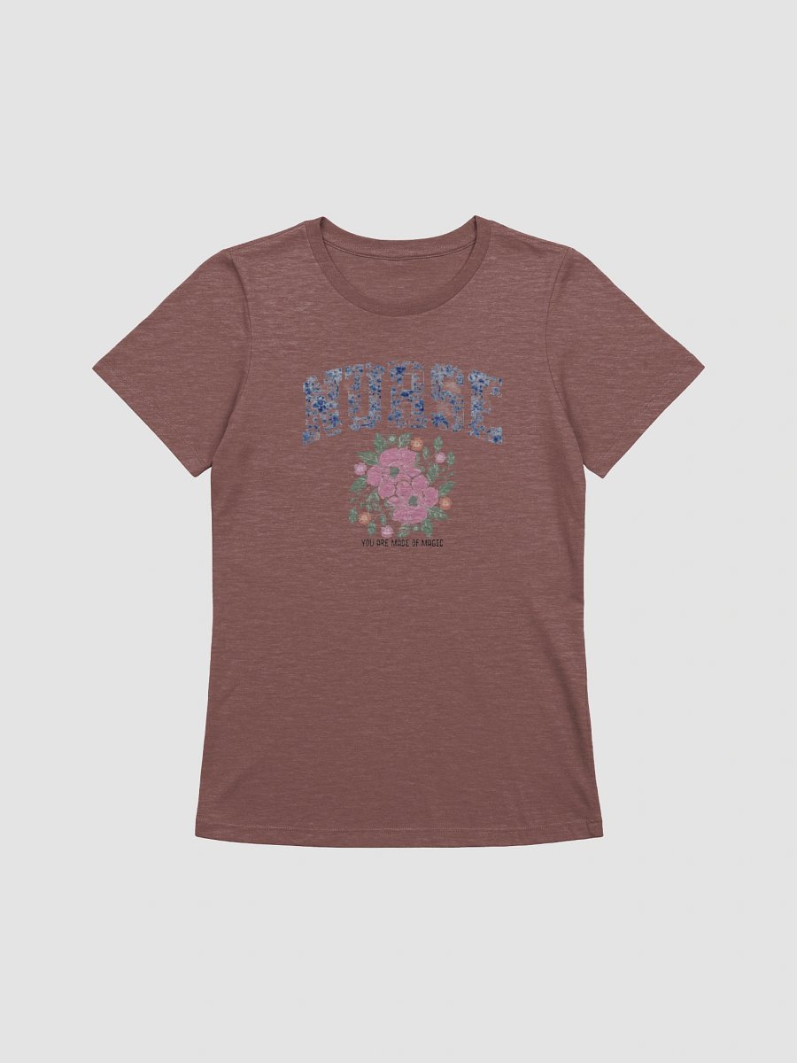 Women's Supersoft Relaxed-fit T-Shirt Nurse Flower product image (1)