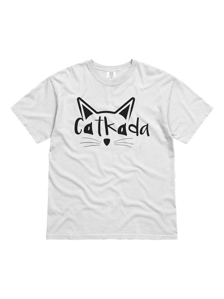 CATKADA LOGO T-SHIRT WHITE product image (1)