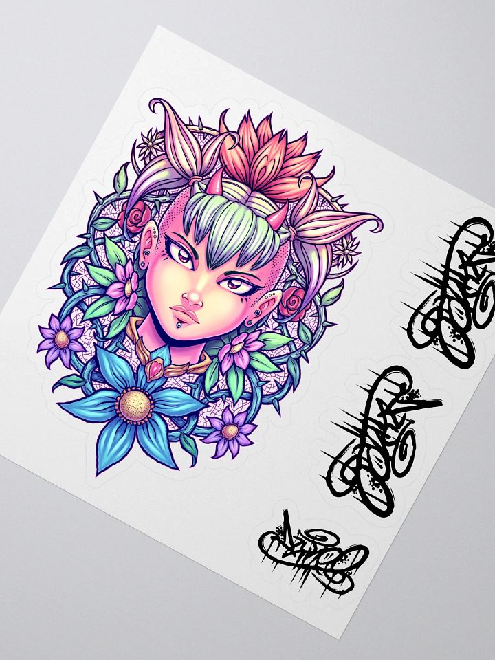 Petal Demon Sticker product image (2)