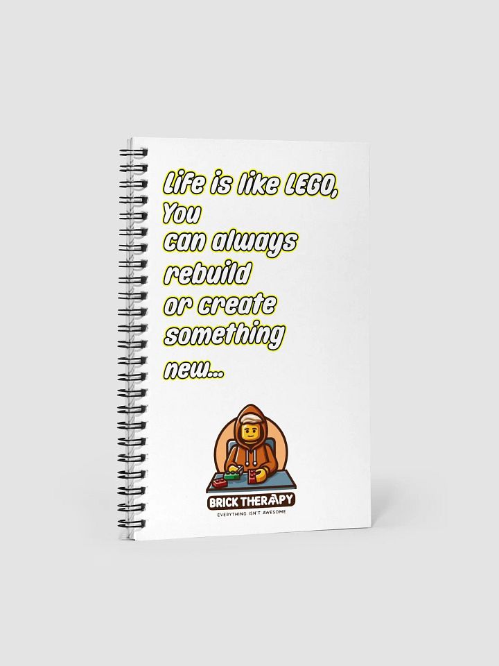 Life is like Lego Journal Notepad product image (1)