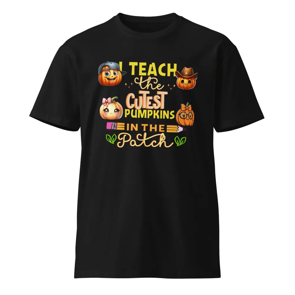 Cute Pumpkin Patch Teacher T-shirt product image (1)