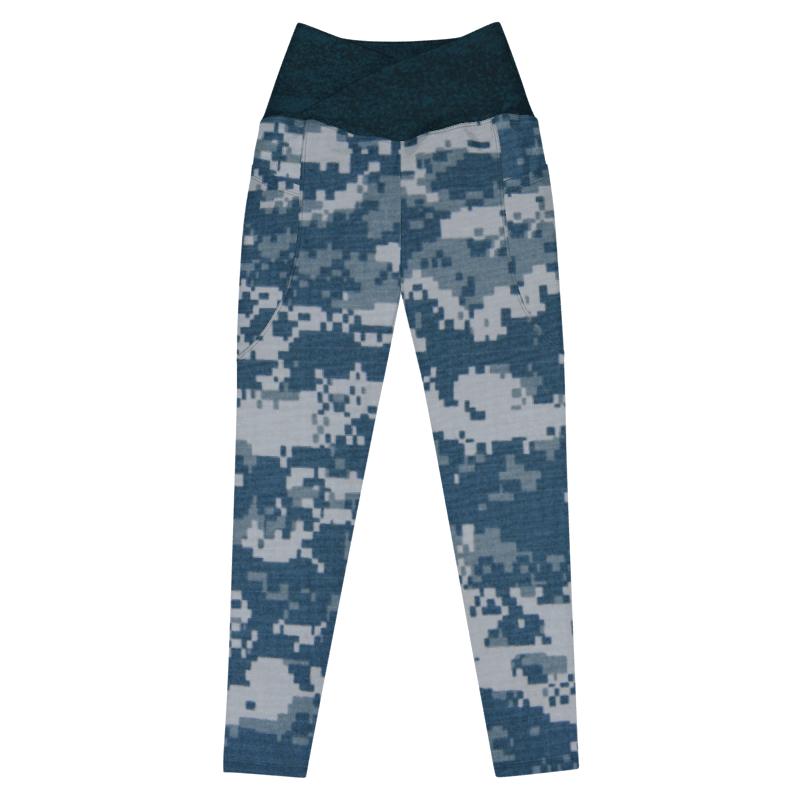 U.S. Navy Camouflage Crossover Leggings product image (1)