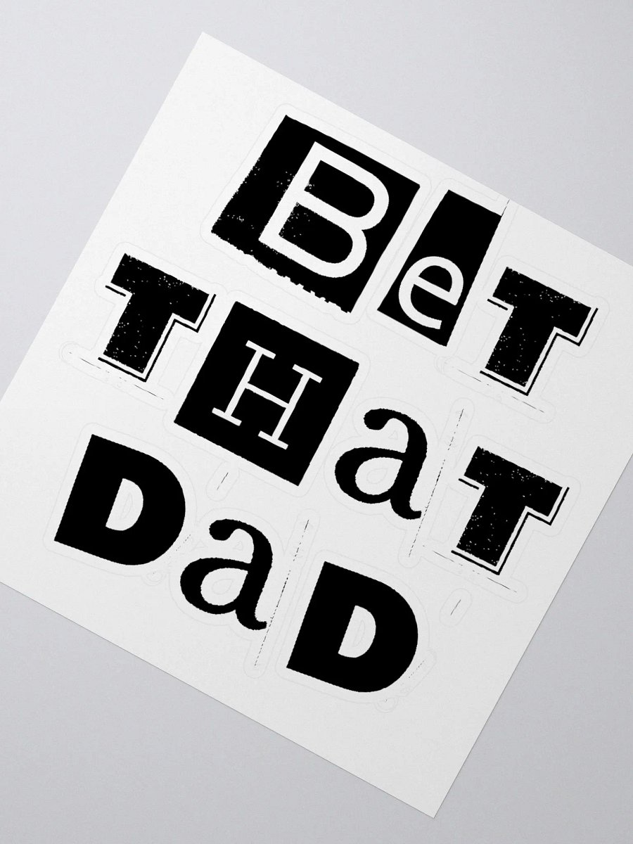 Bet That Dad Sticker product image (2)