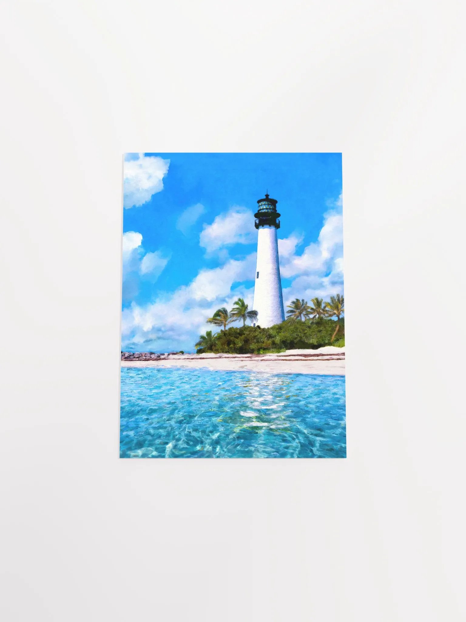 Cape Florida Lighthouse Studio Art Print product image (4)