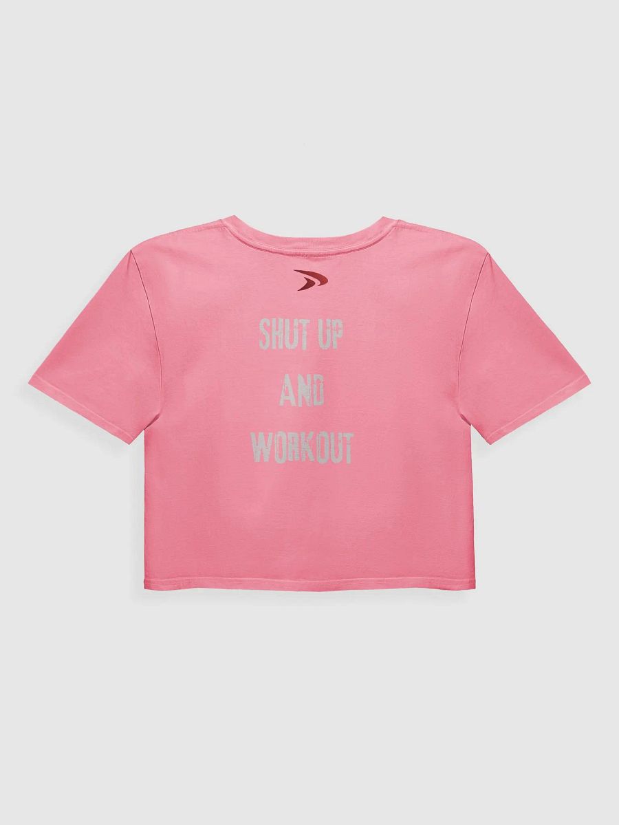 CrossFit53 x #BeFAST SHUT UP CROP product image (2)