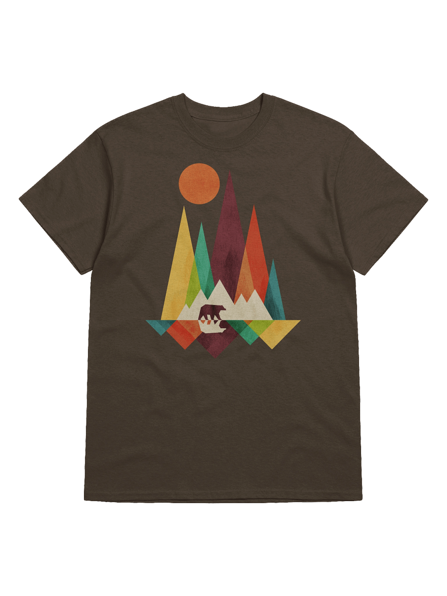 Wild bear graphic t-shirt product image (53)