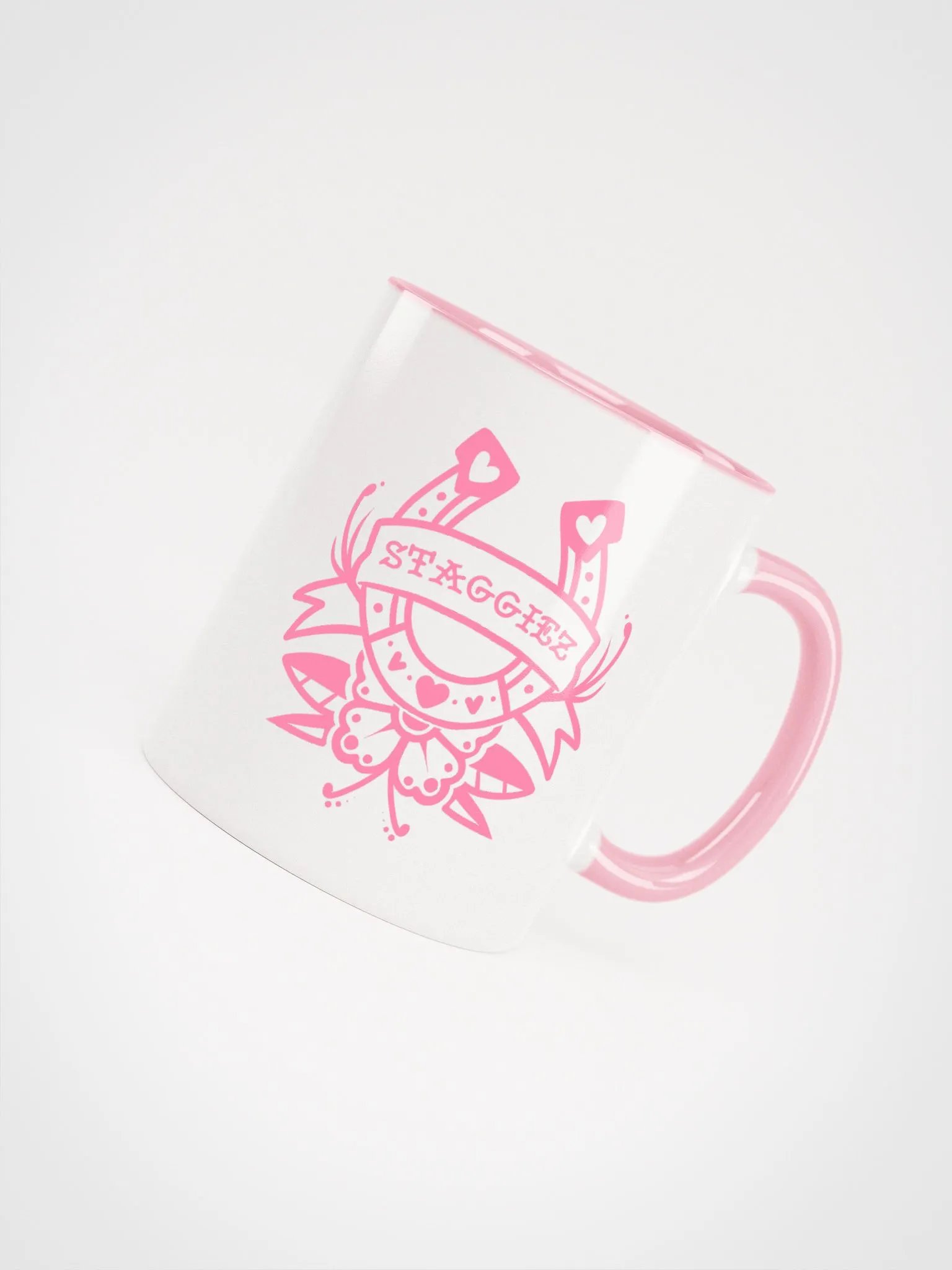 Tony Hat Club Mug (White/w Pink) product image (4)