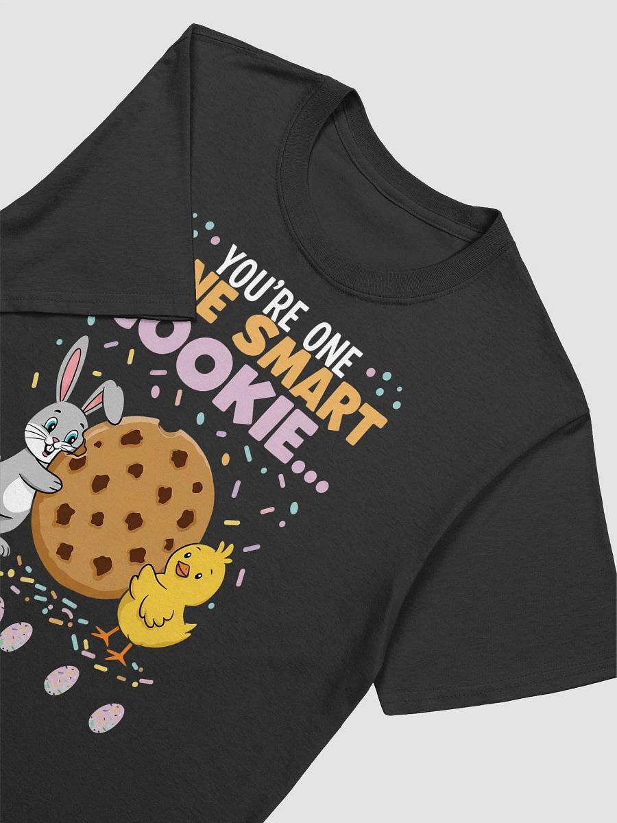 You're One Smart Cookie Easter T-Shirt – Cute Bunny & Chick Design product image (11)