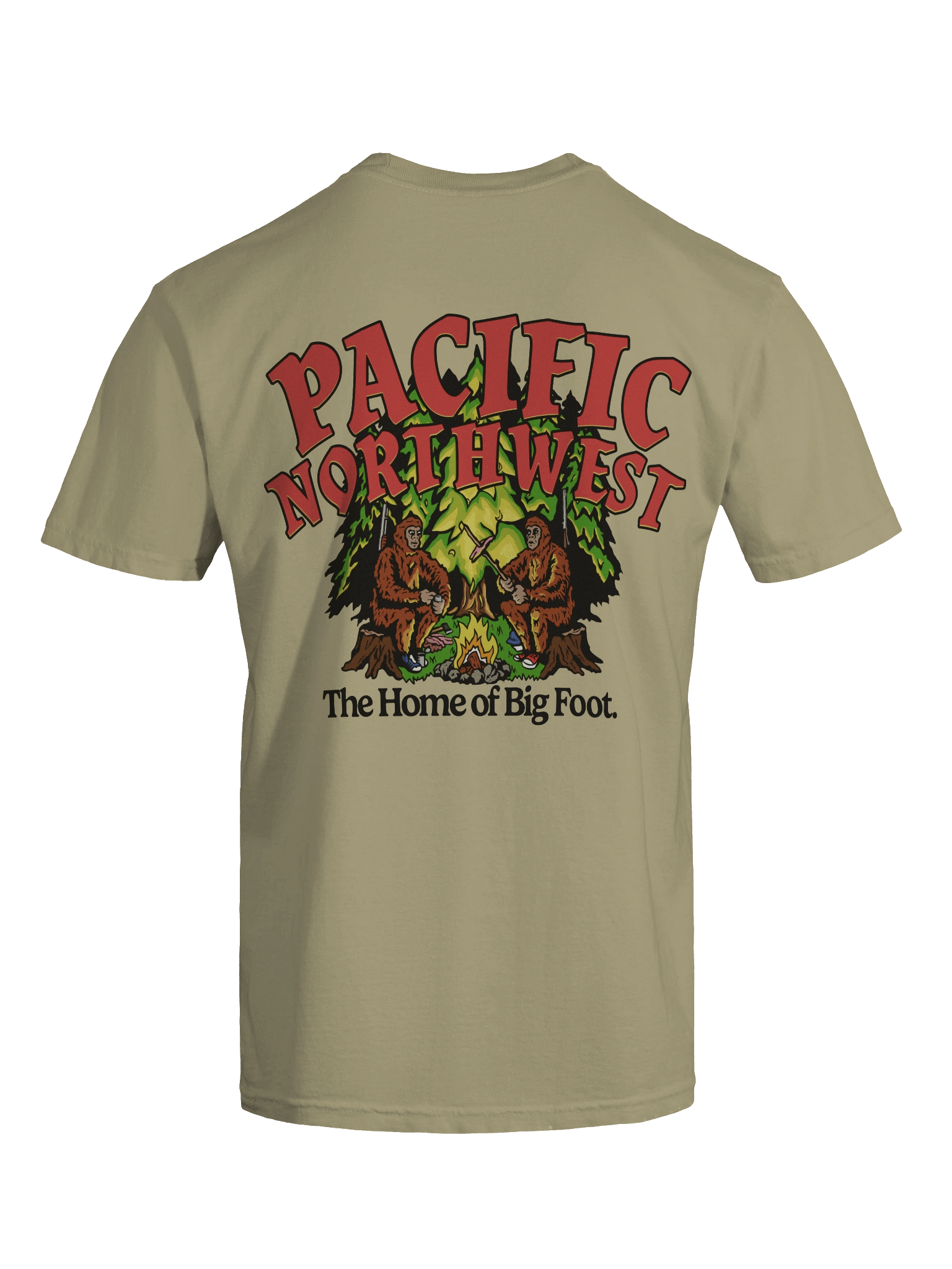 PNW The Home of Big Foot - T-Shirt product image (36)