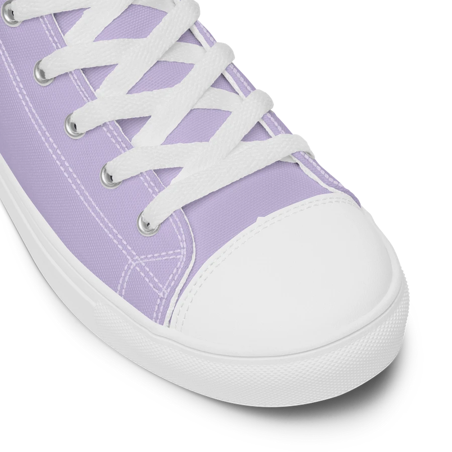 Pastel Purple and White Flower Sneakers product image (20)