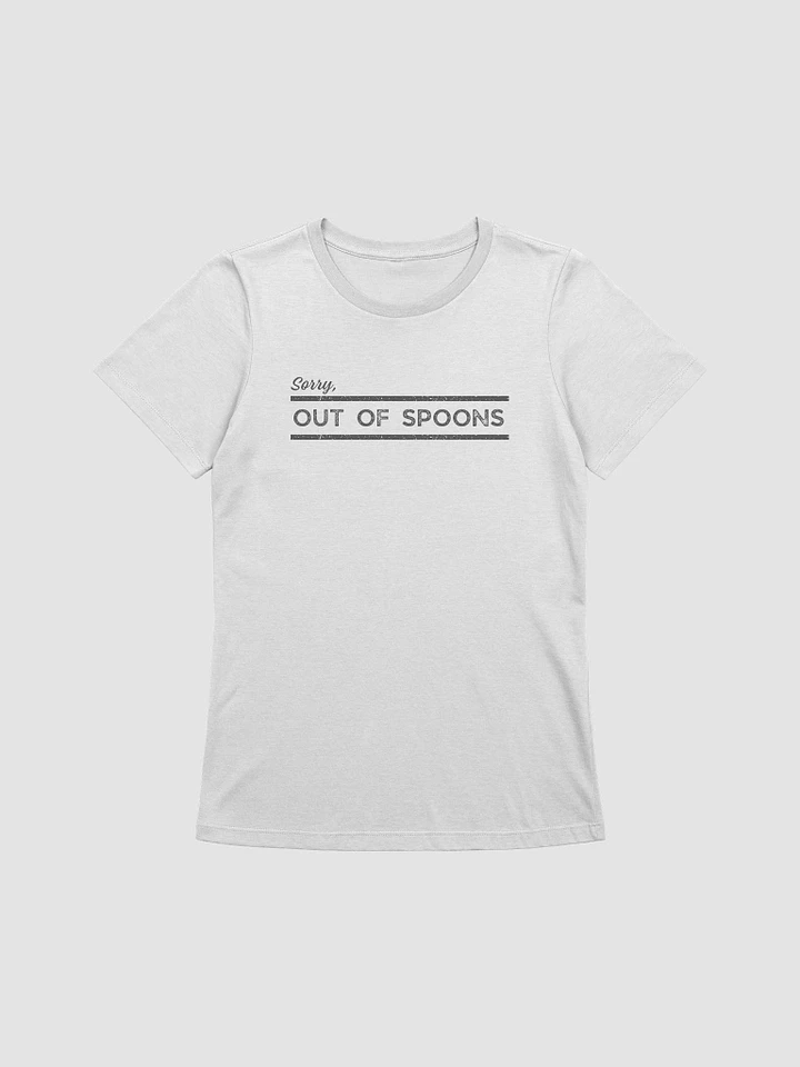 Out of S[poons] Grey Women's Relaxed Fit Tee product image (10)