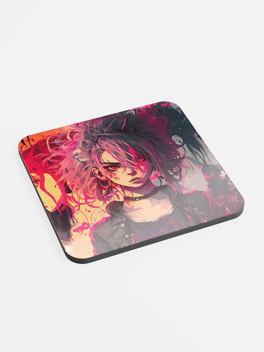 Ay B*tch Glossed Cork Coaster product image (2)