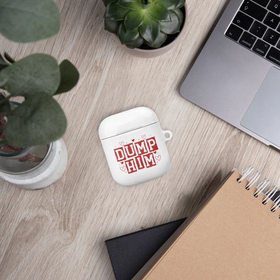 'DUMP HIM' All-Over Print AirPods® Case product image (9)