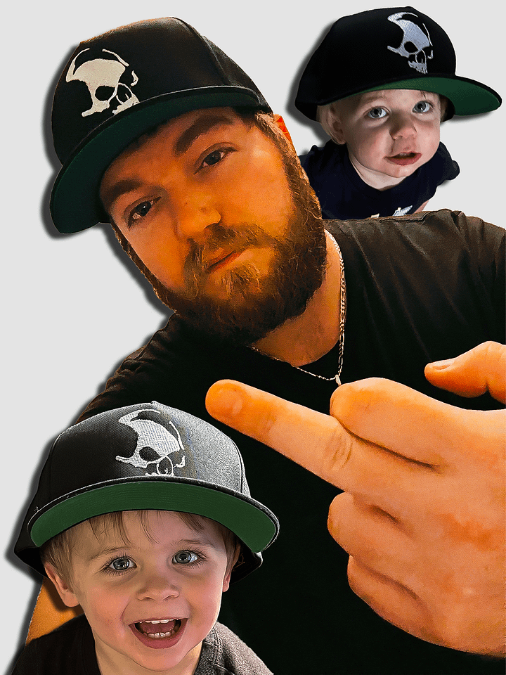 Armada Skull Yupoong Flat Snapback product image (1)