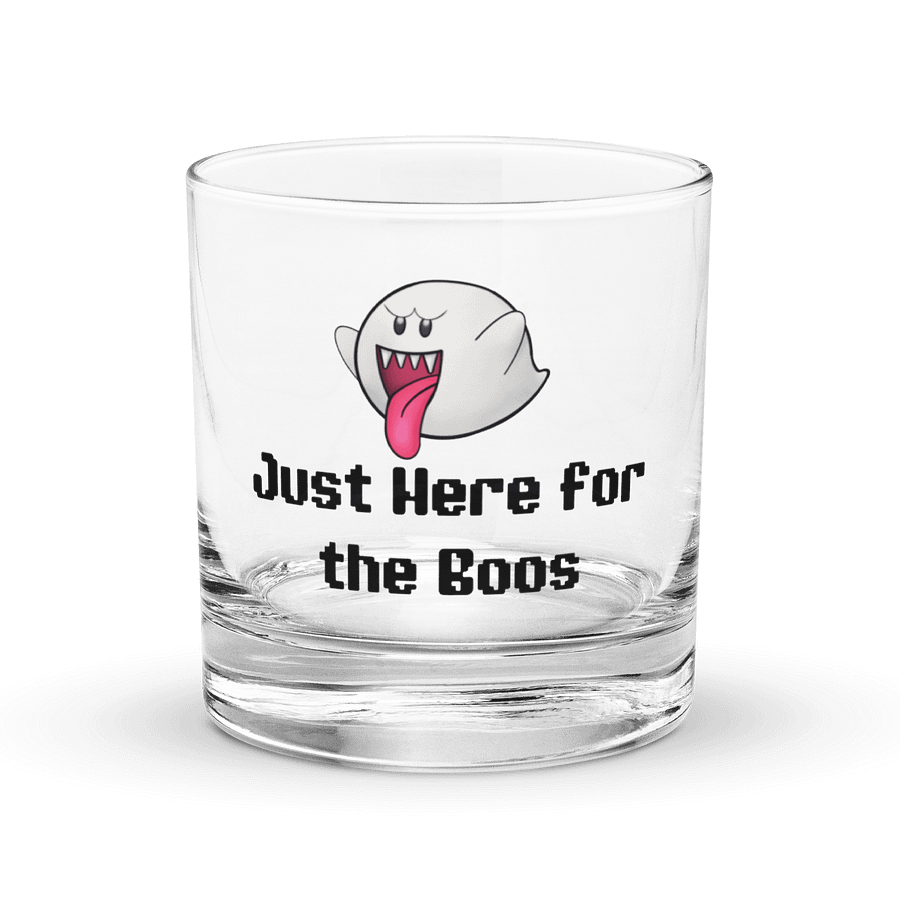 Just Here for the Boos Rocks Glass product image (1)