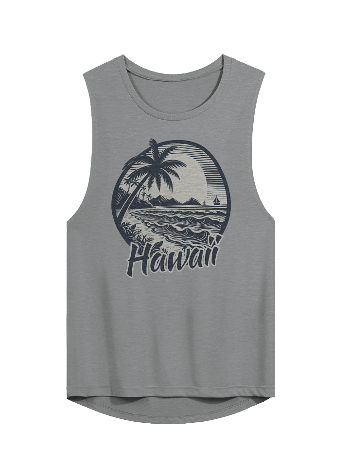 Tropical Hawaiian Serenity Flowy Muscle Tank product image (1)