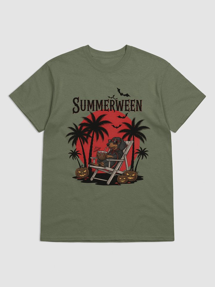 Summerween Vampire Dachshund T-Shirt product image (2)