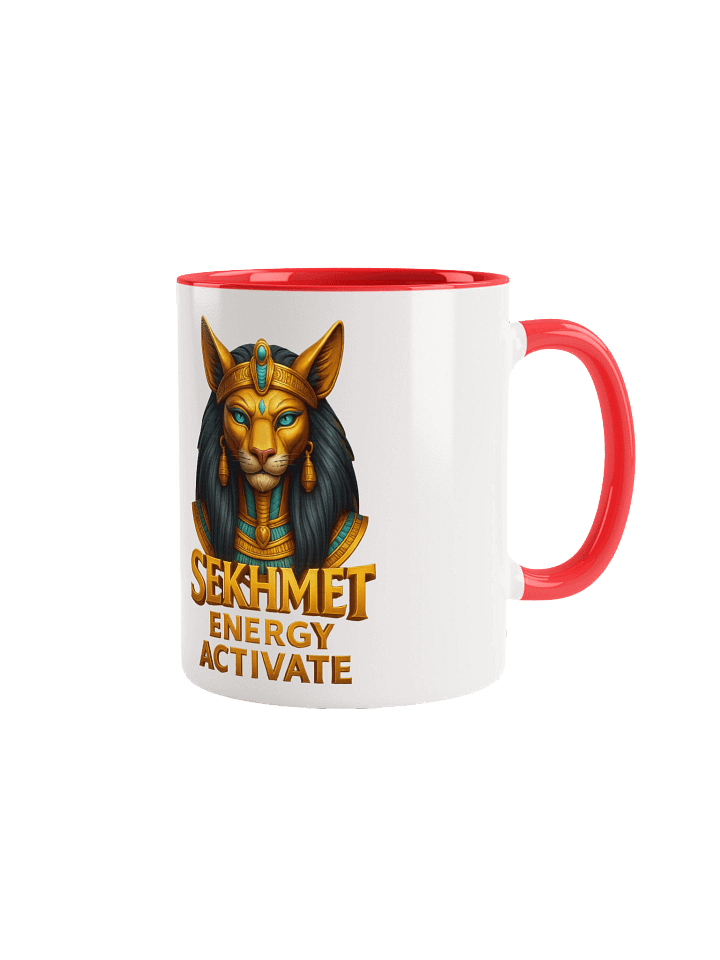 Sekhmet Activation Ceramic Mug with Color Inside product image (2)
