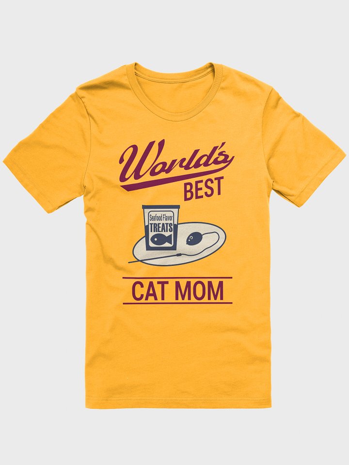 World's Best Cat Mom Unisex T-shirt product image (1)