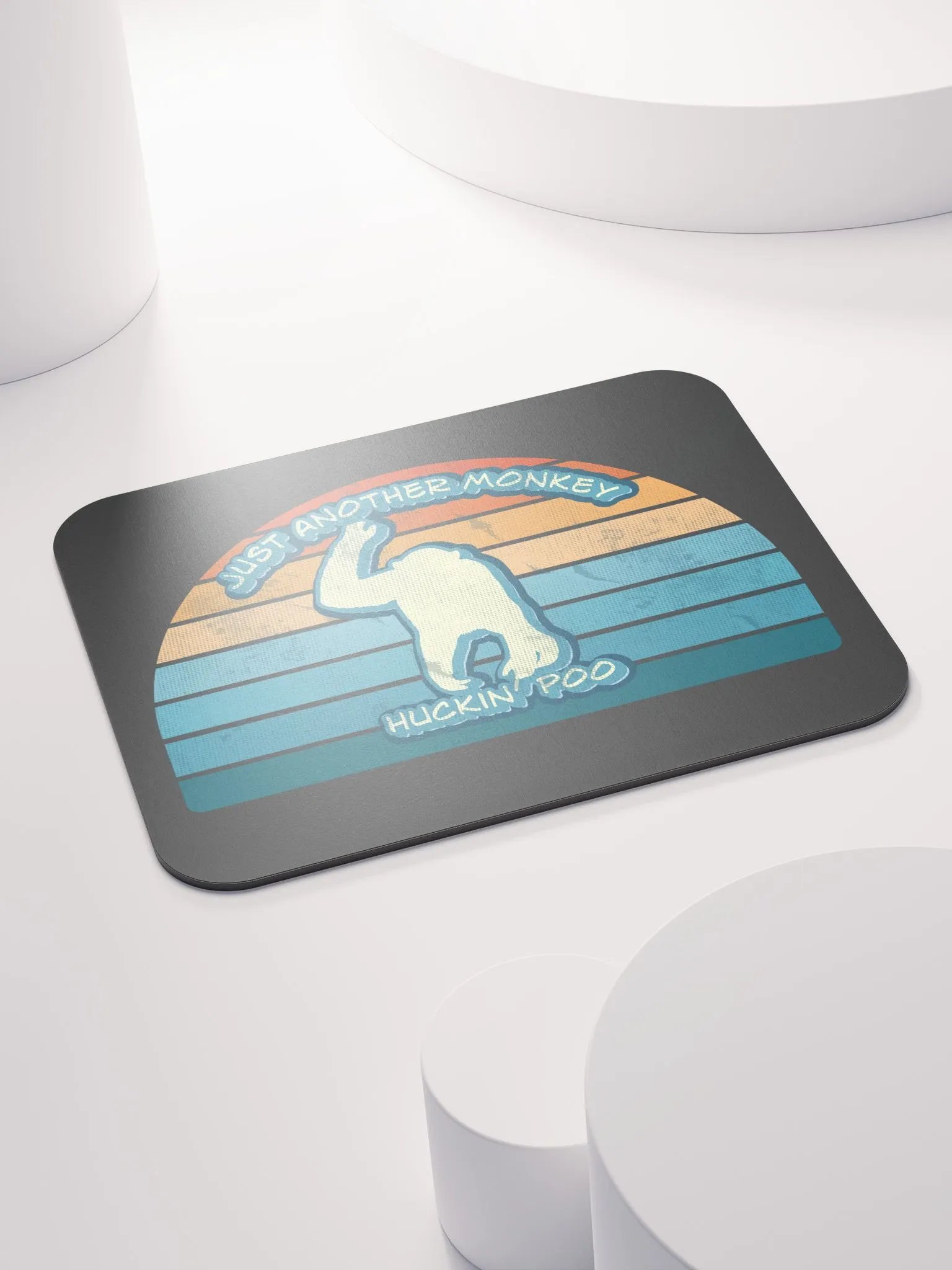 Retro Poo - Mouse Pad product image (4)