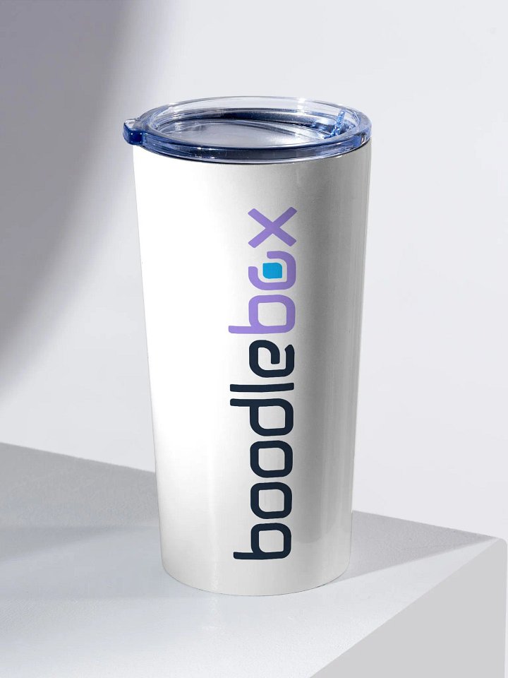 White Stainless Steel Tumbler product image (2)