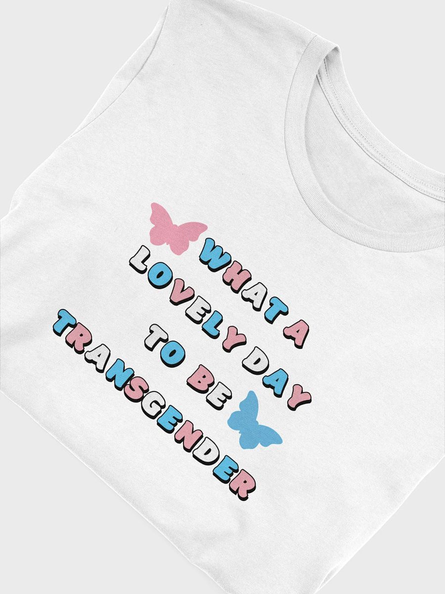 What A Lovely Day To Be Trans T-Shirt product image (5)