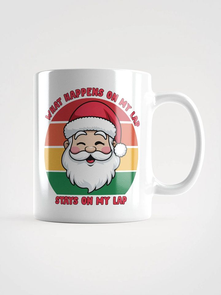 Santa's Lap Retro Mug product image (1)