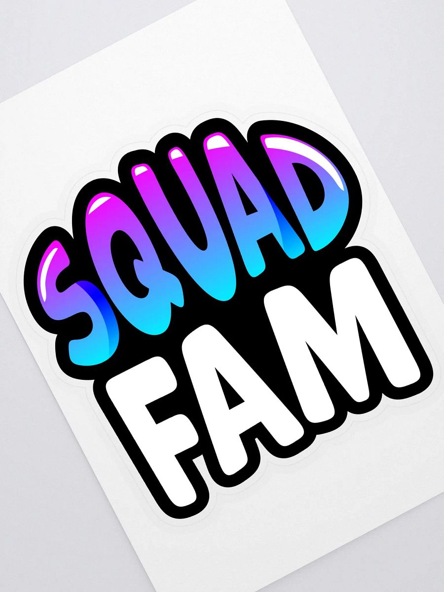 SQUAD FAM STICKER product image (2)