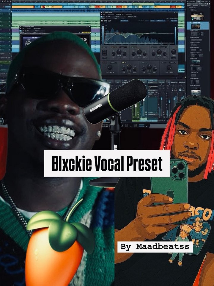 Blxckie Vocal Preset product image (1)
