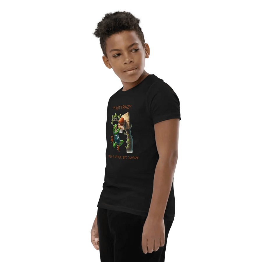 Jumping Frog Basketball Youth T-Shirt product image (8)