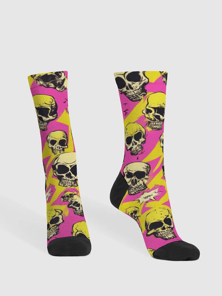 pink yellow skulls product image (1)