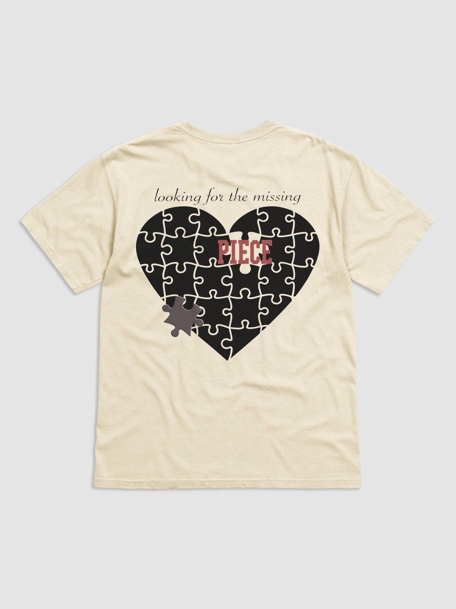 Looking for the Missing Piece Heart Puzzle T-Shirt product image (32)