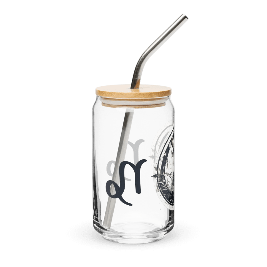 Capricorn Zodiac Glass Can Sipper product image (5)