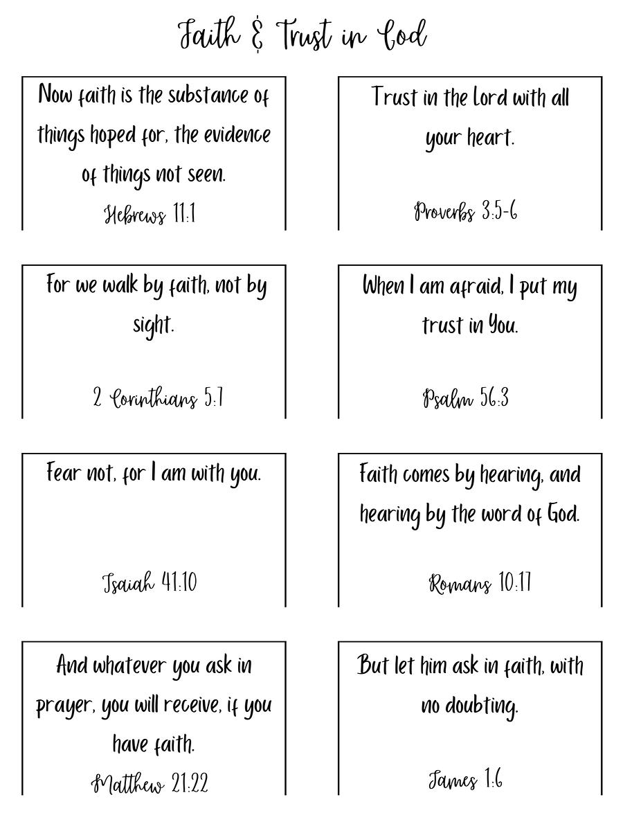 Minimalist Bible Cards – Printable Scripture Cards product image (2)