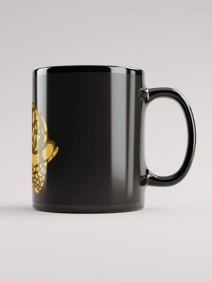 Smiling Turtle Black Glossy Mug product image (1)