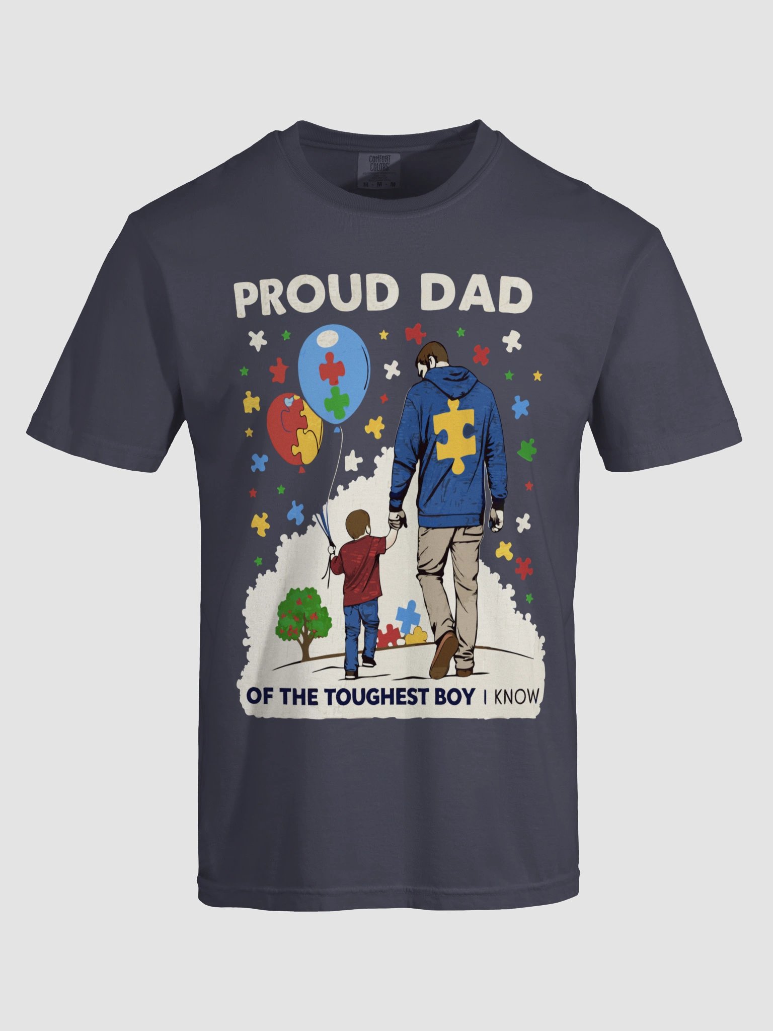 AUTISM DAD T-Shirt product image (32)