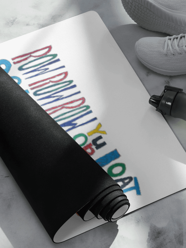 Row Row Row Your Boat Yoga Mat 1 product image (2)