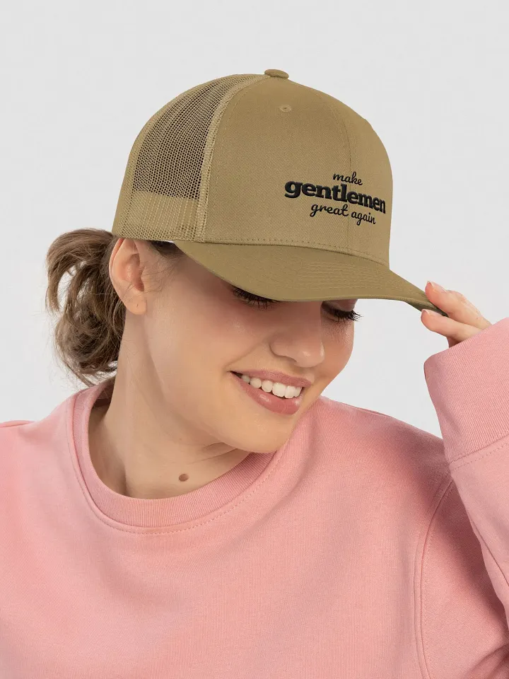 make gentlemen great again Trucker Snapback product image (2)