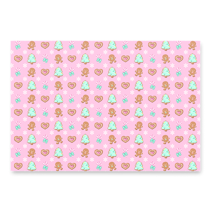 Cozy Gingerbread Wrapping Paper product image (2)