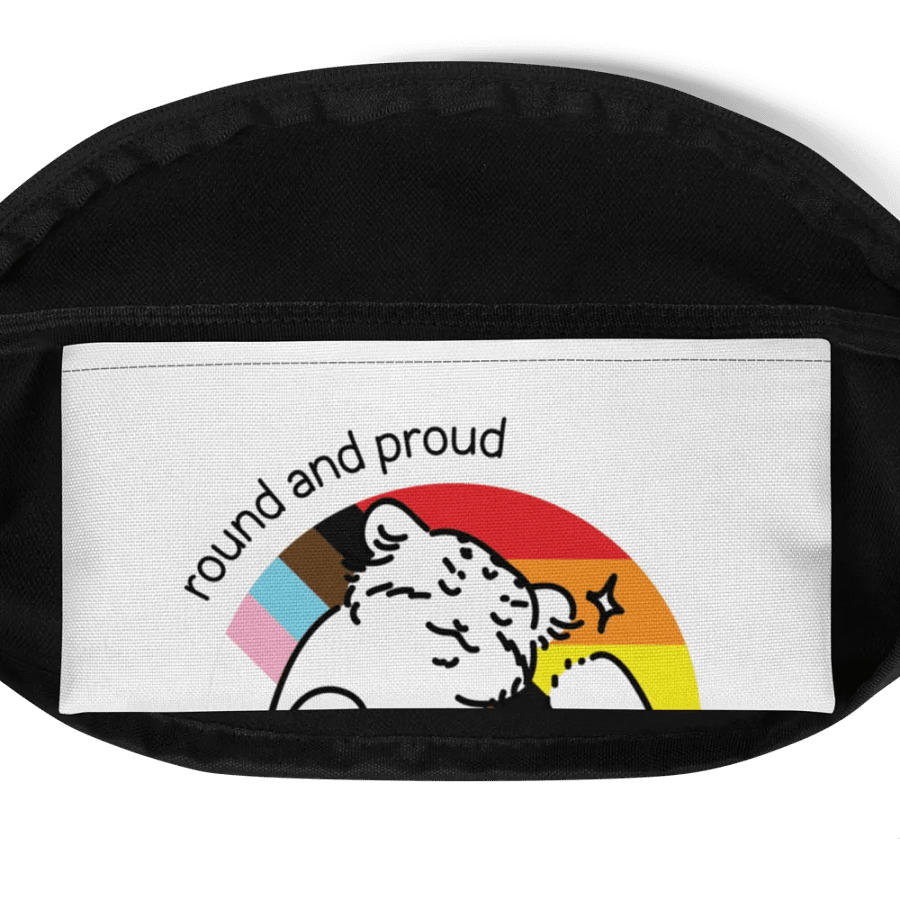 Round and Proud Manul Pride Version - Fanny Pack product image (4)