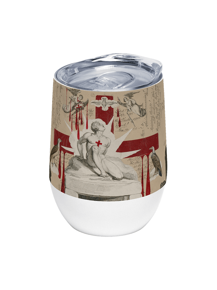 The Victoria Blood Book. Wine Tumbler product image (1)